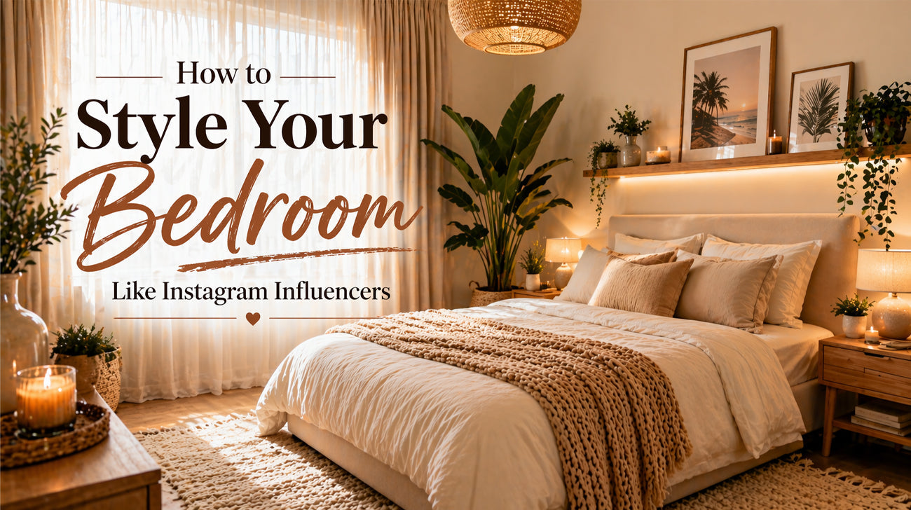 How to Style Your Bedroom Like Instagram Influencers – Weave & Decor