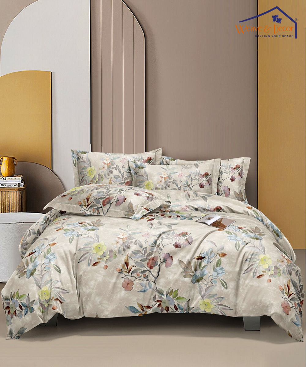 Blossom Beige Delight 350GSM Single Bed Comforter