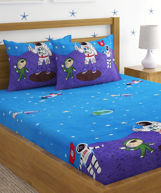 Space Kids 350GSM Double Bed Comforter