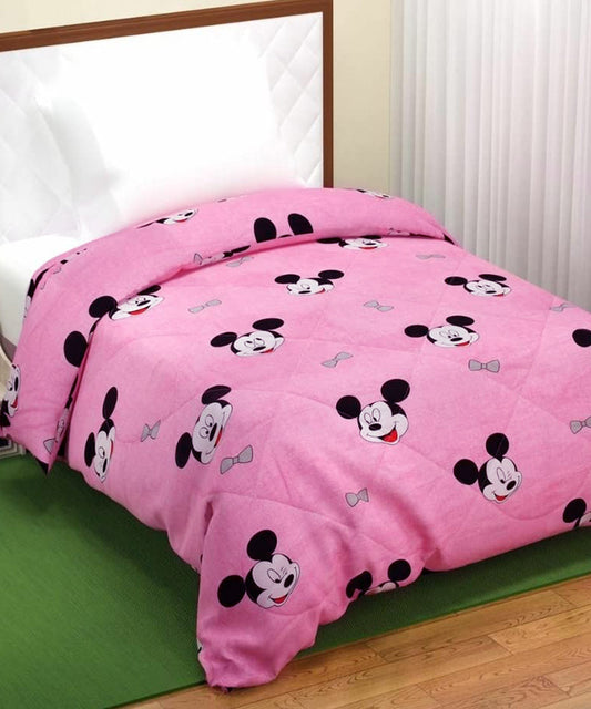 Kids Cute Pink 350GSM Double Bed Comforter