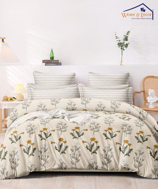 Pretty Floral 350GSM All Weather Comforter