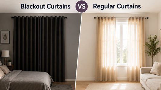 Blackout Curtains vs Regular Curtains