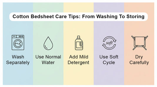 Cotton Bedsheet Care Tips