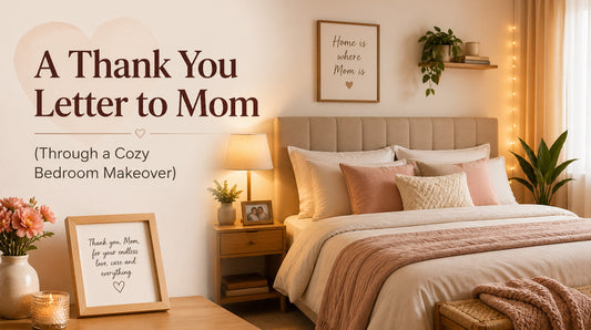 Bedroom makeover on Mother's Day