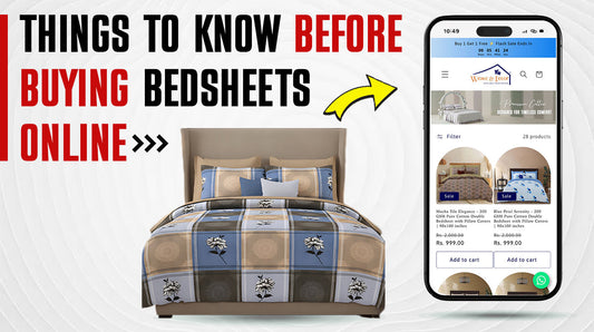 how to buy bedsheets online
