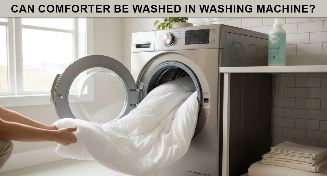 can comforter washed in machine