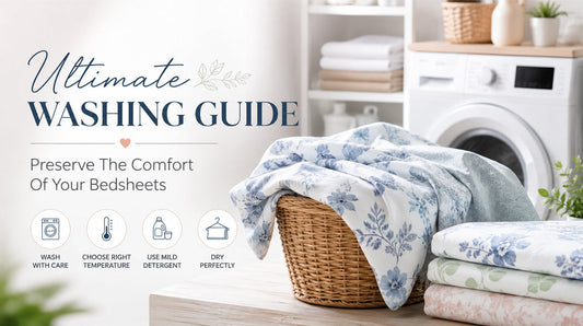 Ultimate Washing Guide : Preserve The Comfort Of Your Bedsheets