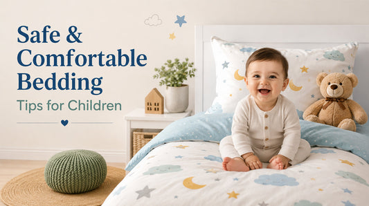 Safe & Comfortable Bedding Tips for Children