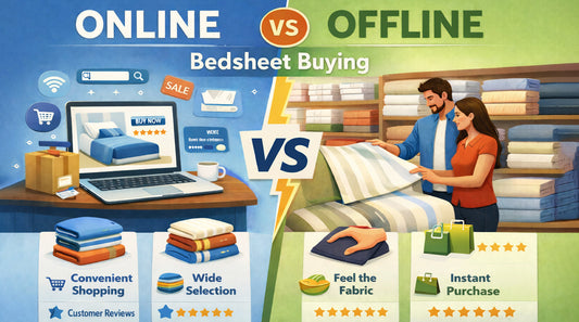 online-vs-offline-bedsheet-buying
