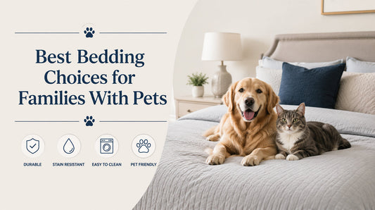 best bedding for families with pets