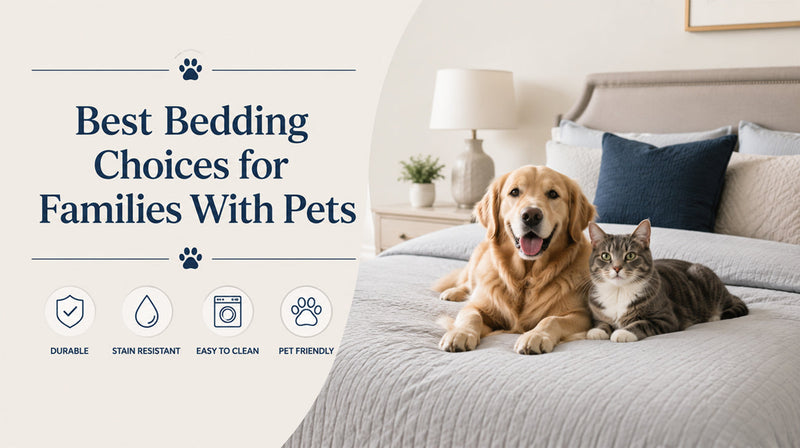 best bedding for families with pets