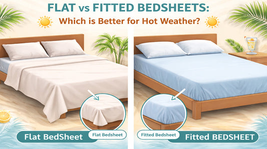 flat vs fitted bedsheets