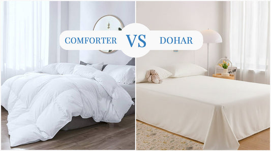 Comforter & Dohar Difference