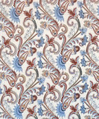 Cream Blossom King Size Bedsheet With 2 Pillow Cover