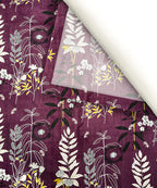Twilight Flora Single Bedsheet With 1 Pillow Cover