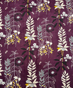 Twilight Flora Single Bedsheet With 1 Pillow Cover