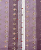 Vintage Plum Harmony Flat Double Bedsheet With 2 Pillow Covers