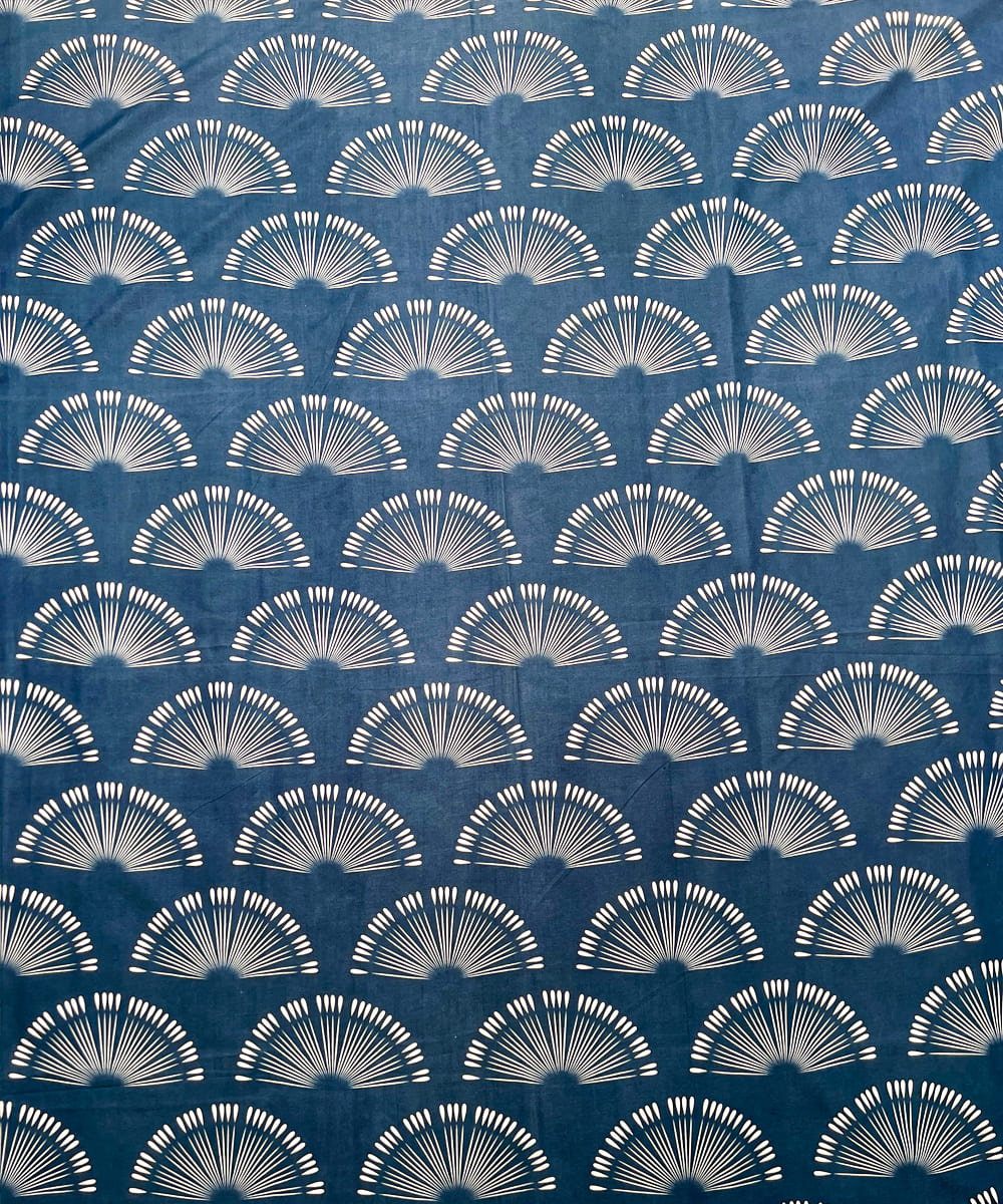 Blue Horizon Flat Double Bedsheet With 2 Pillow Covers