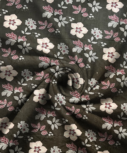 Dusky Bloom Single Bedsheet With 1 Pillow Cover