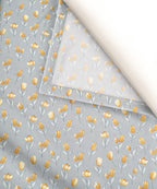 Yellow Whisper Single Bedsheet With 1 Pillow Cover