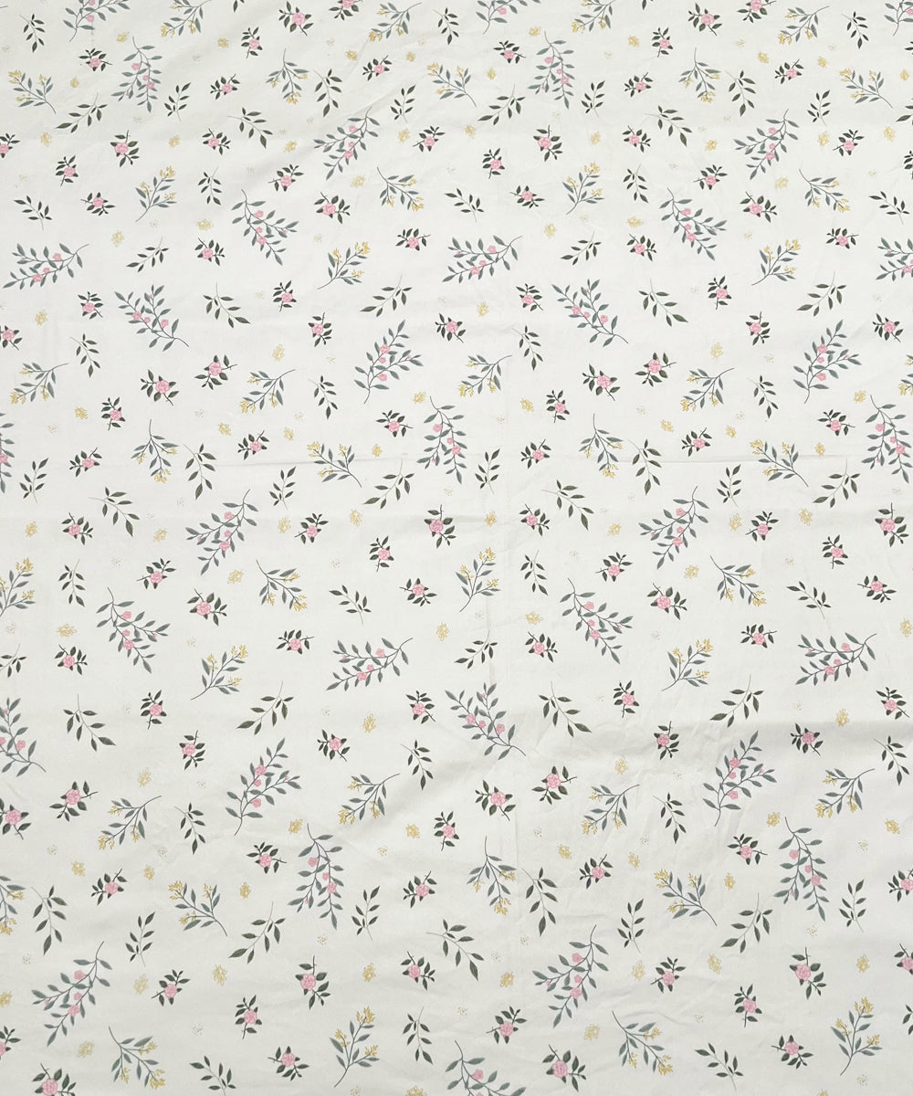 Lily Bloom  Single Fitted Bedsheet With 1 Pillow Cover