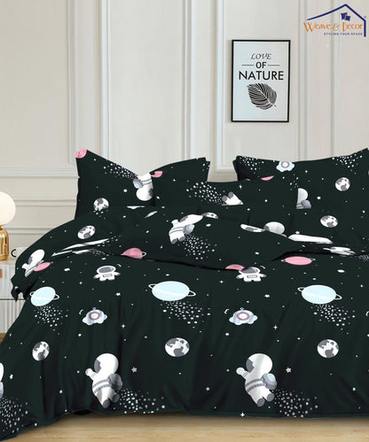 Galactic Dreams      Kids 350GSM Double Bed Comforter