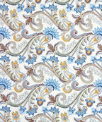 Cream Blossom Fitted Bedsheet With Pillow Cover