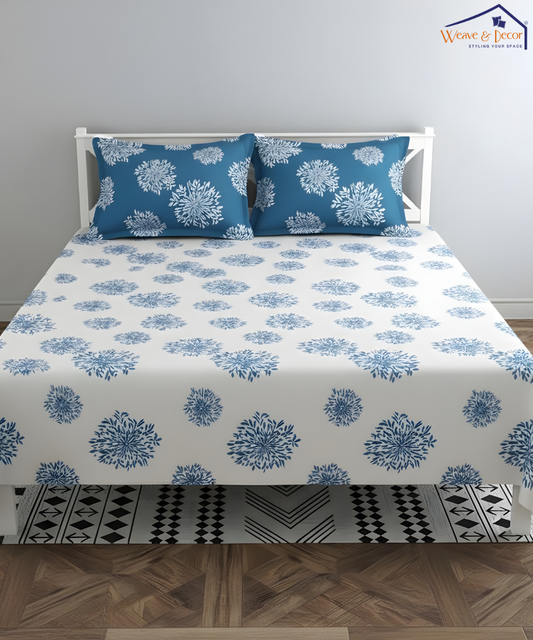  SINGLE BED SHEETS, SINGLE BEDSHEET WITH PILLOW COVER 