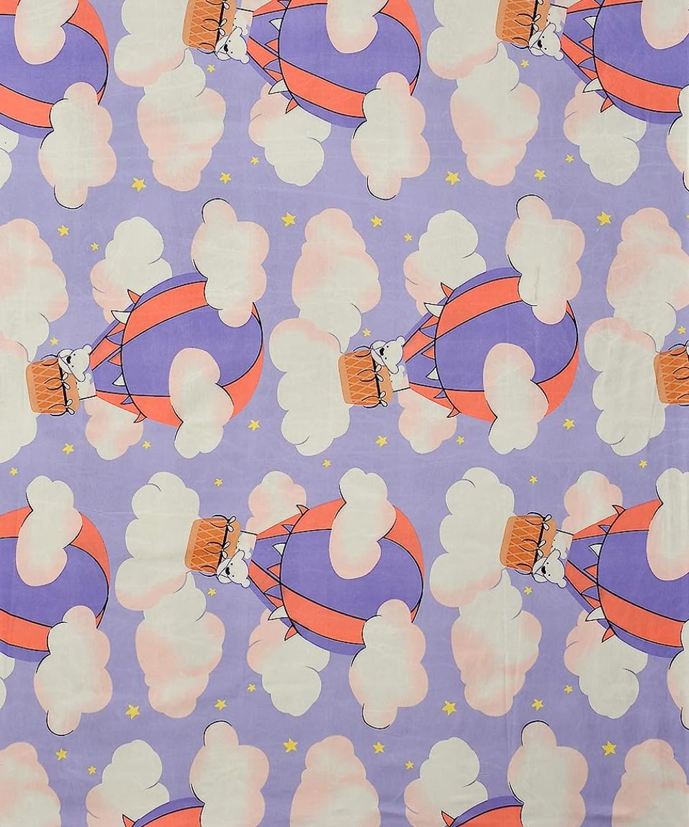 Fly High Single Fitted Bedsheet With 1 Pillow Cover