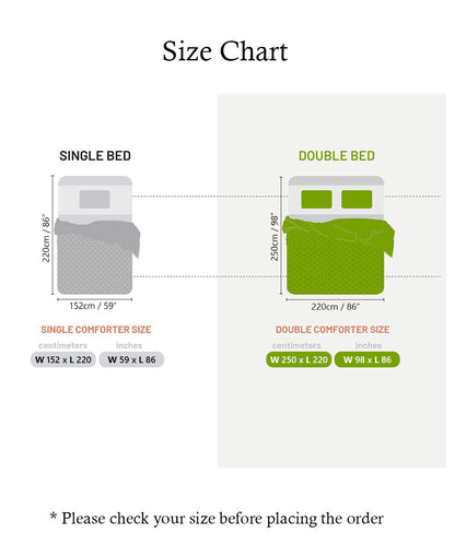 Mint Drive Kids  350GSM All Weather Comforter