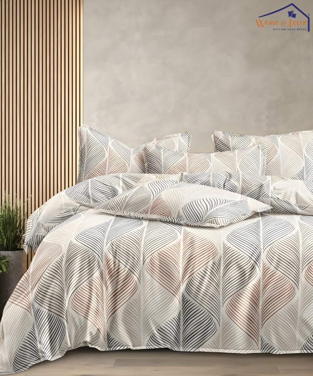 Zen Feathers Quilt / Blanket / Razai / Duvet Covers
