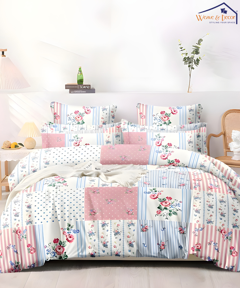 POLYCOTTON BEDSHEETS ,PILLOW COVER 