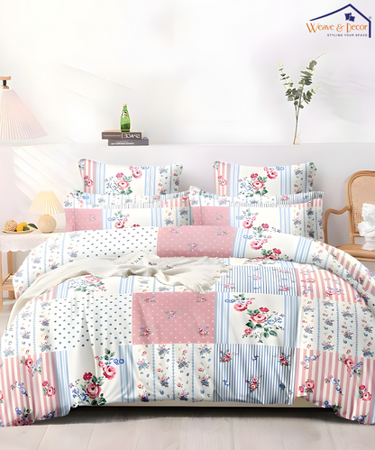 POLYCOTTON BEDSHEETS ,PILLOW COVER 