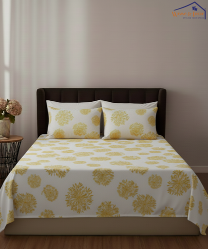 POLYCOTTON BEDSHEETS ,PILLOW COVER 