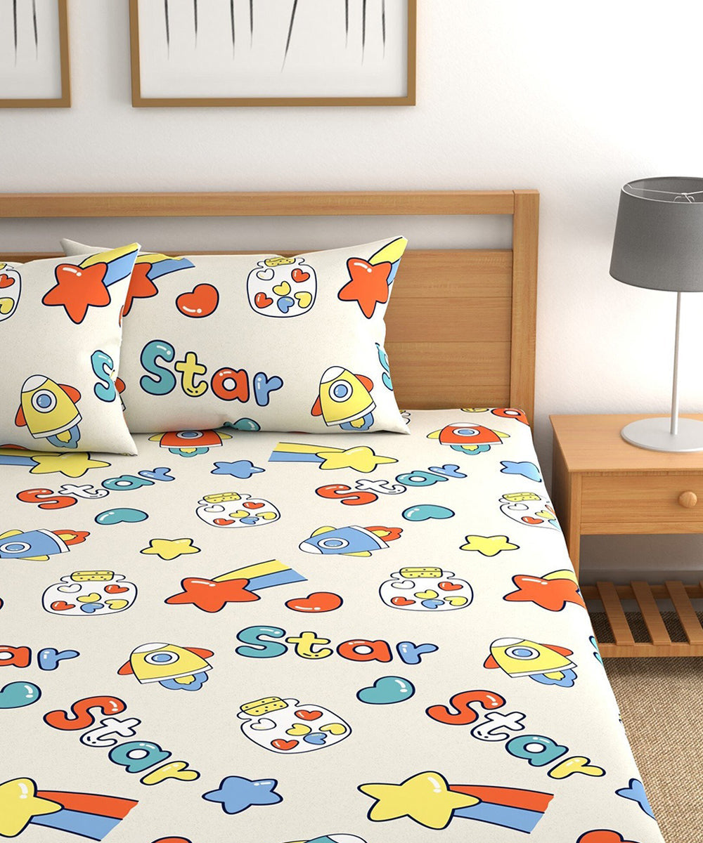 Star Kids Pillow Cover Set of 2