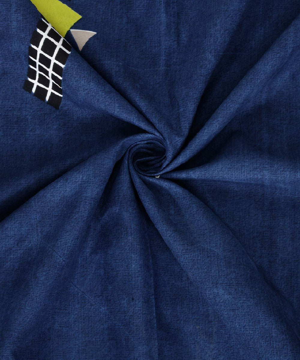 Space Printed Double Bedsheet with 2 Pillow Covers