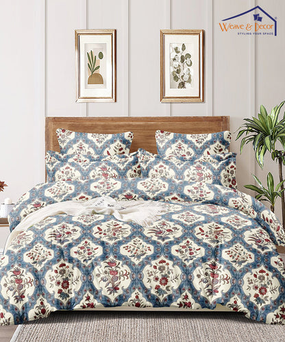 Blue Ethnic Pillow Cover Set of 2