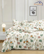 Off White Blossom Pillow Cover Set of 2