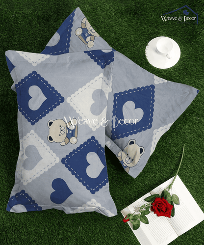 Little Heartbeats Kids Pillow Cover Set of 2