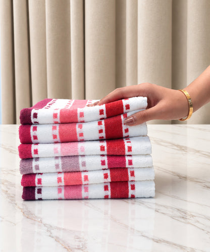 Weave & Decor Premium Hand Towel Gift Box – Set of 6