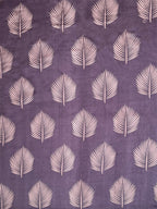 Twilight Leaves King Fitted Bedsheet With 2 Coordinate Pillow Covers