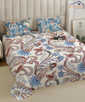  Single Fitted Bedsheet , SINGLE BED , ELASTIC FITTED , COTTON 
