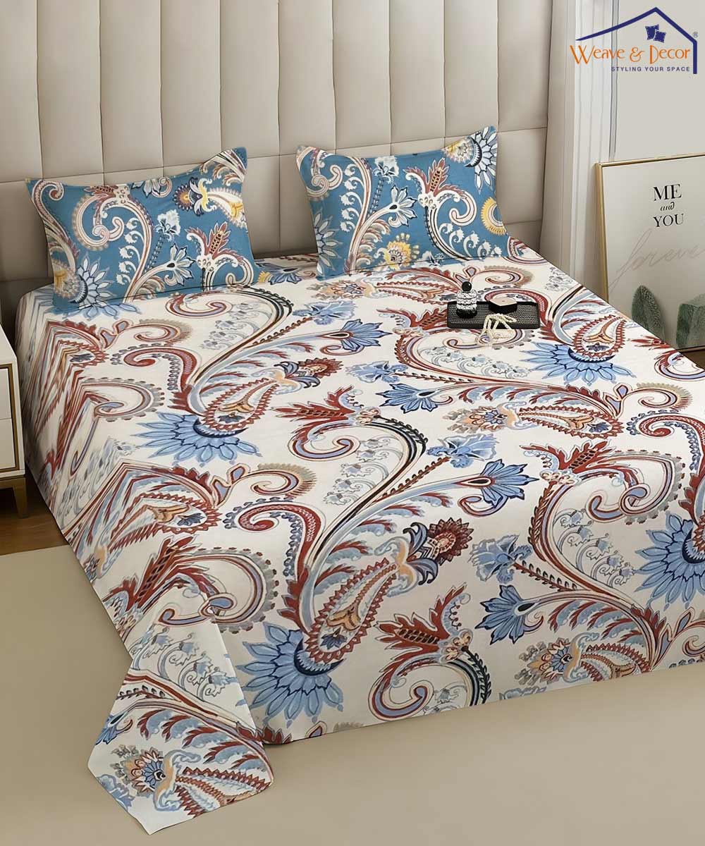  Fitted Bedsheet, king size elastic fitted , bedsheet wuth ealstic fit , polycotton 