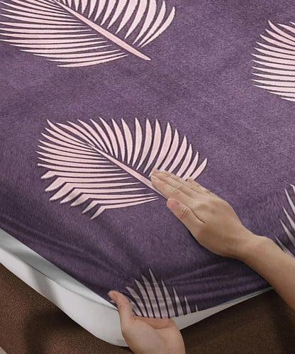 Twilight Leaves Bedsheet With Pillow Covers