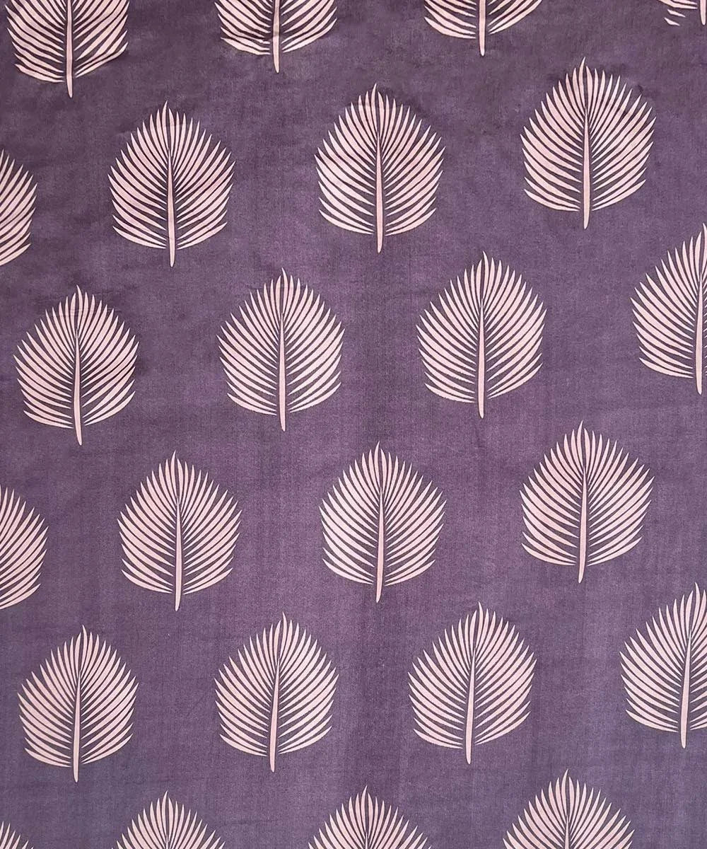 Twilight Leaves Bedsheet With Pillow Covers