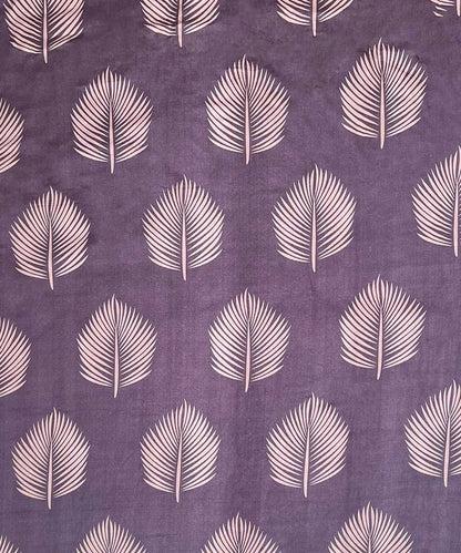 Twilight Leaves Bedsheet With Pillow Covers