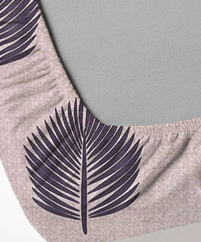 Earthy Elegance King Size Bedsheet With 2 Pillow Cover