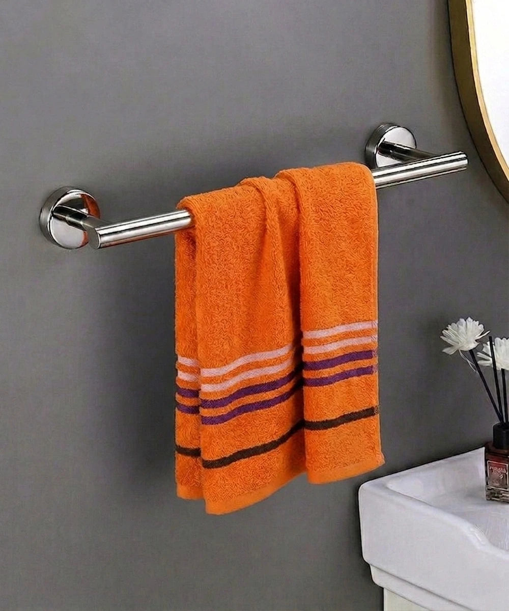Weave & Decor Luxe Orange Cotton Hand Towels Sets – Ultra Soft & Super Absorbent