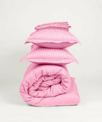 Light Pink Comforter Set with Bedsheet & Pillow Covers