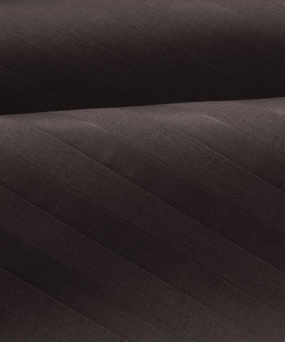 Brown King fitted Bedsheet With 2 Pillow Covers